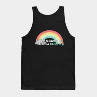 Rainbows - Grey Skies Tank Top